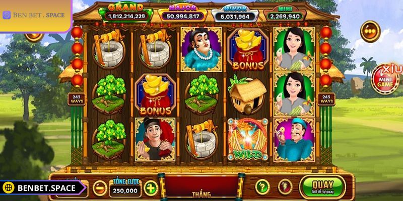 Ăn khế trả vàng BENBET – Game nổ hũ cực hot, dễ thắng 2 Hệ thống quay thưởng được xây dựng minh bạch