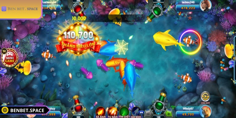 Bắt Cá Vũ Trụ BENBET - Lựa chọn giải trí online hoàn hảo 2 Hiểu rõ về tính năng hỗ trợ giúp săn boss hiệu quả