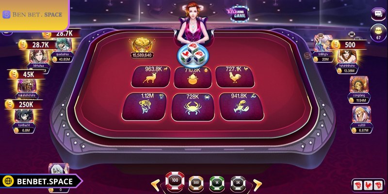 Bầu cua BENBET - Giải trí hiện đại, luật chơi cực dễ hiểu 2 Siêu phẩm mang đến nhiều phòng cược khác nhau