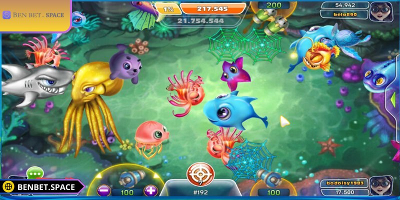Vua bắn cá BENBET - Chinh phục thử thách, săn thưởng giá trị 1 Vua bắn cá BENBET mang đến thế giới giải trí sống động